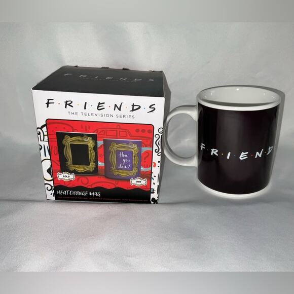 NEW NIB FRIENDS SHOW HEAT COLOR CHANGING HOW YA DOIN COFFEE TEA MUG CUP - Picture 1 of 11